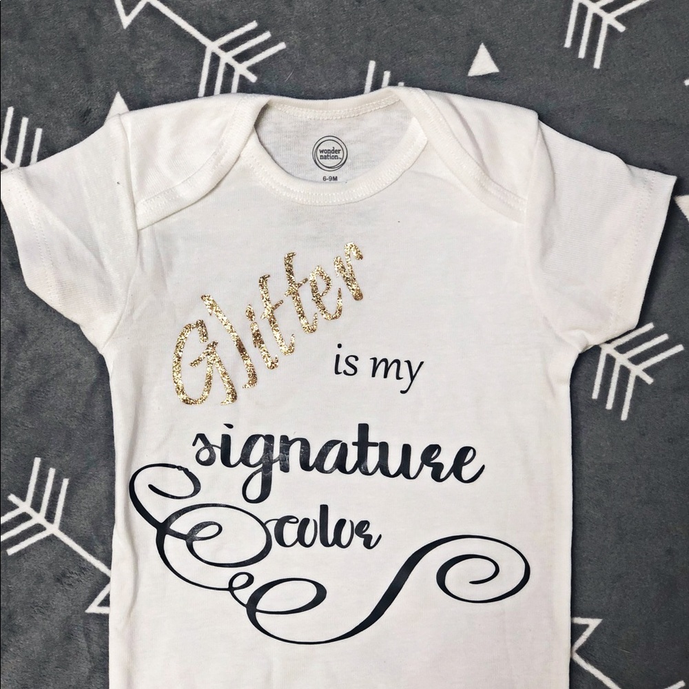 Glitter is my signature color